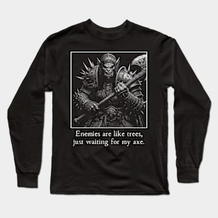 Orc Warrior Long Sleeve T-Shirt